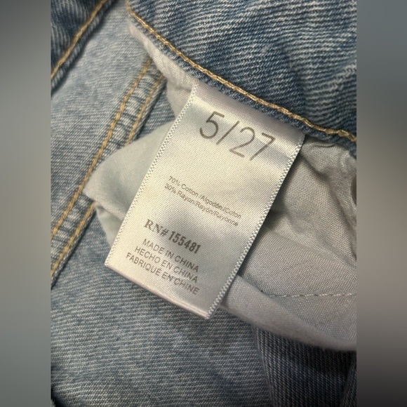 Simple Society‎ Ripped/ Patched Jeans Size 5/27 - Picture 6 of 7